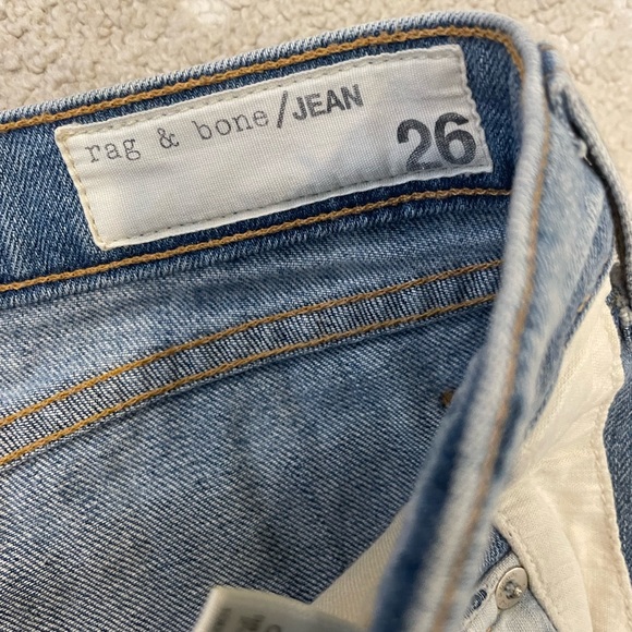 Rag & bone heads 26 zipper pants women’s straight skinny relay - Picture 4 of 7